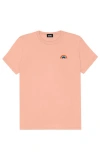 Dalix Womens Rainbow Jersey Relaxed Tee In Brown