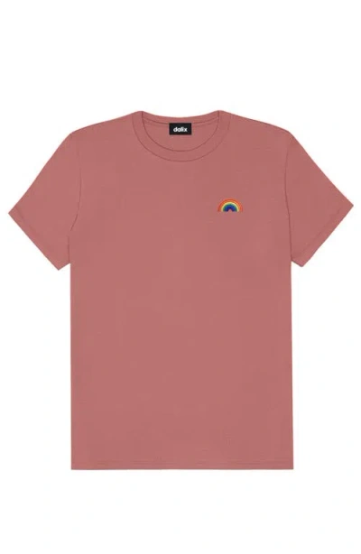 Dalix Womens Rainbow Jersey Relaxed Tee