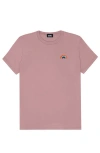 Dalix Womens Rainbow Jersey Relaxed Tee In Purple