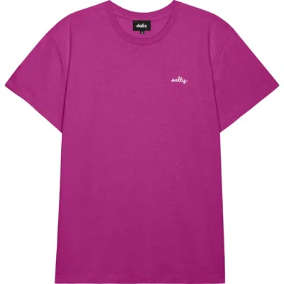 Dalix Womens Salty Lightweight Everyday Tee In Purple