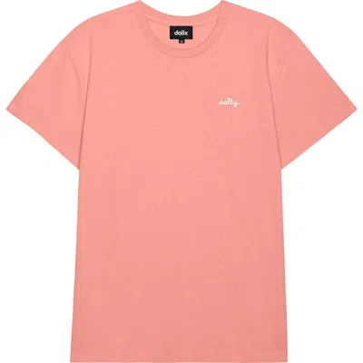 Dalix Womens Salty Lightweight Everyday Tee In Pink