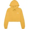 Dalix Womens Salty Midweight Fleece Cropped Hooded Sweatshirt