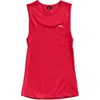 Dalix Womens Salty Muscle Tank In Red