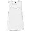 Dalix Womens Salty Muscle Tank In White