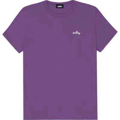 Dalix Womens Shirt Salty Tee In Purple
