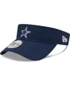 Dallas Cowboys Men's Navy  Main Adjustable Visor In Navy