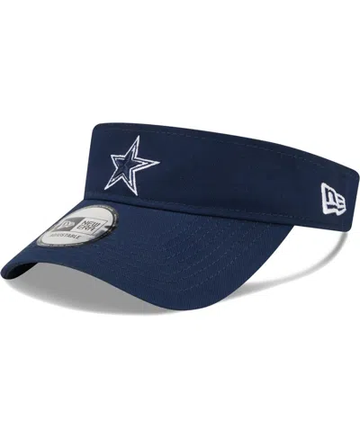 Dallas Cowboys Men's Navy  Main Adjustable Visor