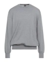 Dalmine Man Sweater Grey Size 48 Merino Wool