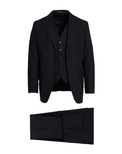 Dalton & Forsythe Man Suit Midnight Blue Size 40 Virgin Wool