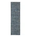 Dalyn Abruzzo Az1 Runner Area Rug, 2'3 X 7'6 In Blue