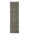 Dalyn Abruzzo Az1 Runner Area Rug, 2'3 X 7'6 In Gray