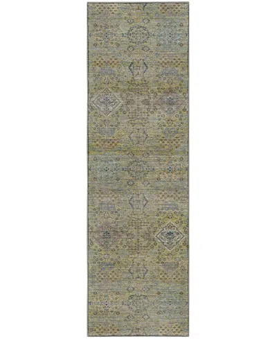 Dalyn Aristo Ar1 2'3"x7'6" Runner Area Rug In Green