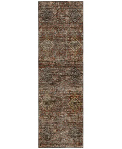 Dalyn Aristo Ar1 2'3"x7'6" Runner Area Rug In Brown