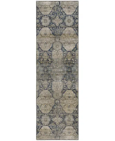 Dalyn Aristo Ar8 2'3"x7'6" Runner Area Rug In Blue