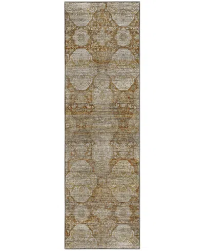 Dalyn Aristo Ar8 2'3"x7'6" Runner Area Rug In Animal Print