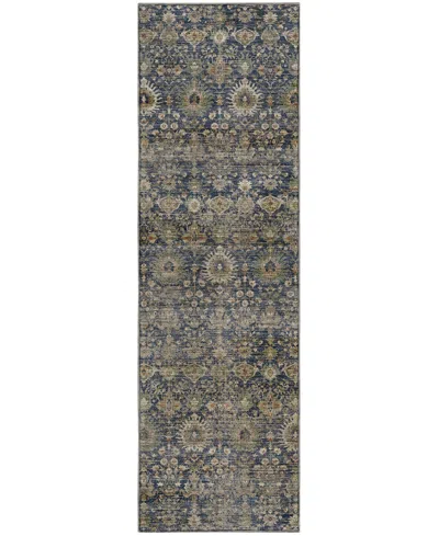 Dalyn Aristo Ar9 2'3"x7'6" Runner Area Rug In Blue