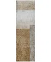 Dalyn Boca Washable Bo1 2'3''x7'6'' Runner Area Rug In Brown