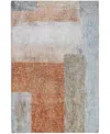 Dalyn Boca Washable Bo1 10'x14' Area Rug In Orange