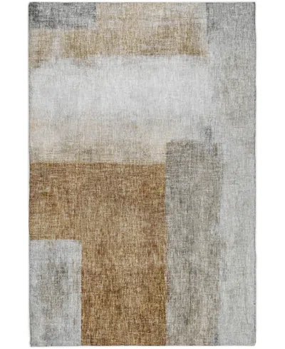 Dalyn Boca Washable Bo1 3'x5' Area Rug In Brown