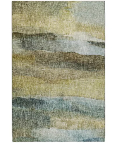 Dalyn Boca Washable Bo4 10'x14' Area Rug In Brown