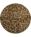Dalyn Bozeman Bm2 8'x8' Round Area Rug In Multi