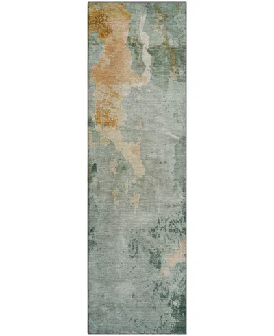 Dalyn Bresca Washable Bc1 2'3''x7'6'' Runner Area Rug In Mint