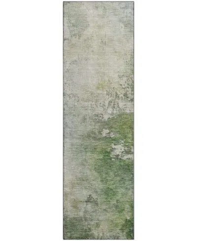 Dalyn Bresca Washable Bc2 2'3''x7'6'' Runner Area Rug In Sage