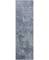 Dalyn Bresca Washable Bc6 2'3''x7'6'' Runner Area Rug In Blue