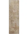 Dalyn Bresca Washable Bc6 2'3''x7'6'' Runner Area Rug In Copper