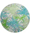 Dalyn Brisbane Washable Br6 8' X 8' Round Area Rug