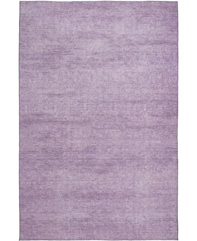 Dalyn Burano Bu1 3'x5' Area Rug In Purple