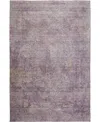 Dalyn Burano Bu10 9'x12' Area Rug In Purple