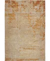 Dalyn Burano Washable Bu2 3'x5' Area Rug In Brown