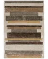 Dalyn Carmona Co2 5'1" X 7'5" Area Rug In Brown