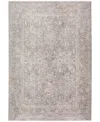 Dalyn Cyprus Cy9 3'x5' Area Rug In Silver