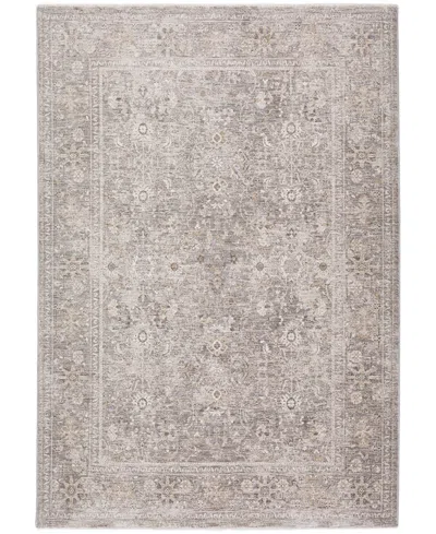 Dalyn Cyprus Cy9 3'x5' Area Rug In Silver