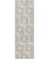 Dalyn Delano Washable Da1 2'6" X 10' Runner Area Rug In Multi