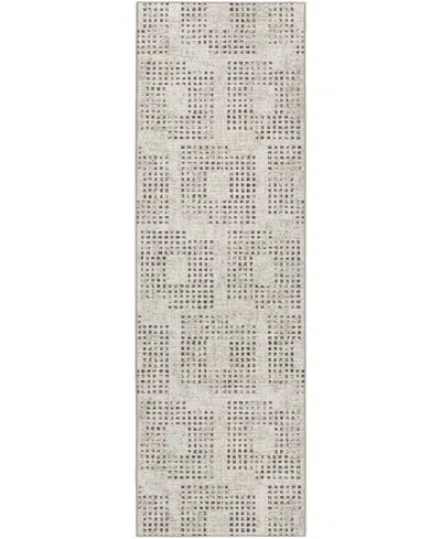 Dalyn Delano Washable Da1 2'6" X 12' Runner Area Rug In Multi