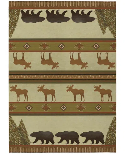 Dalyn Excursion Ex1 2'6"x3'10" Area Rug In Beige