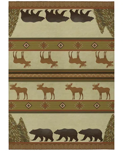 Dalyn Excursion Ex1 5'x7'6"area Rug In Beige