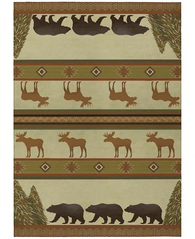 Dalyn Excursion Ex1 9'x12' Area Rug In Beige