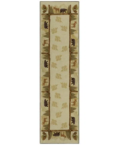 Dalyn Excursion Ex2 2'3"x7'6" Runner Area Rug In Beige