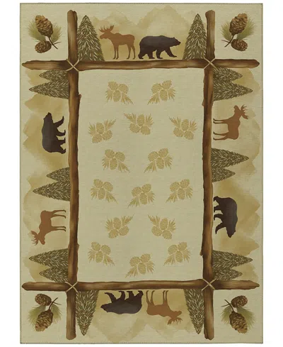 Dalyn Excursion Ex2 2'6"x3'10" Area Rug In Beige