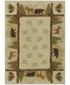 Dalyn Excursion Ex2 3'x5' Area Rug In Beige