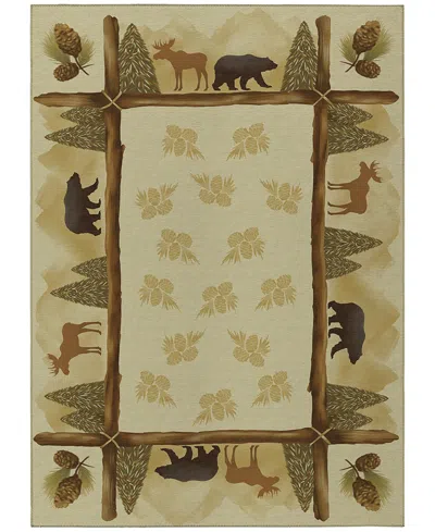 Dalyn Excursion Ex2 3'x5' Area Rug In Beige