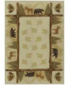 Dalyn Excursion Ex2 9'x12' Area Rug In Beige