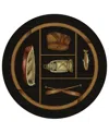 Dalyn Excursion Ex4 8'x8' Round Area Rug In Black