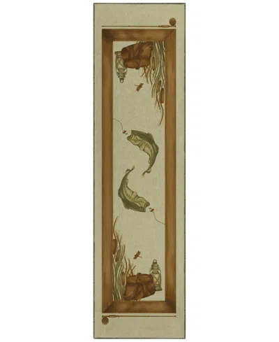 Dalyn Excursion Ex5 2'3"x7'6" Runner Area Rug In Beige