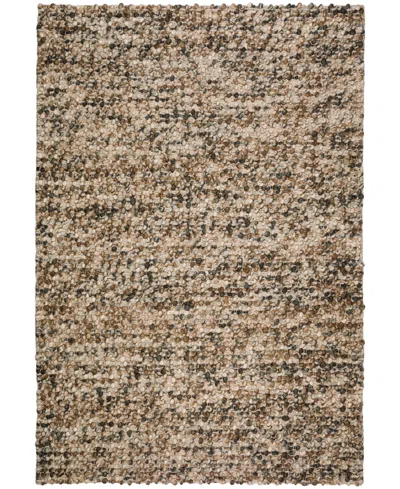 Dalyn Hanu Hu1 3'6"x5'6" Area Rug In Chocolate