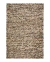 Dalyn Hanu Hu1 Area Rug, 3'6 X 5'6 In Chocolate